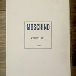 Raised Logo Leather Mix Media Sandals